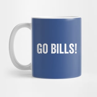 Go Bills ! - White Style Mug